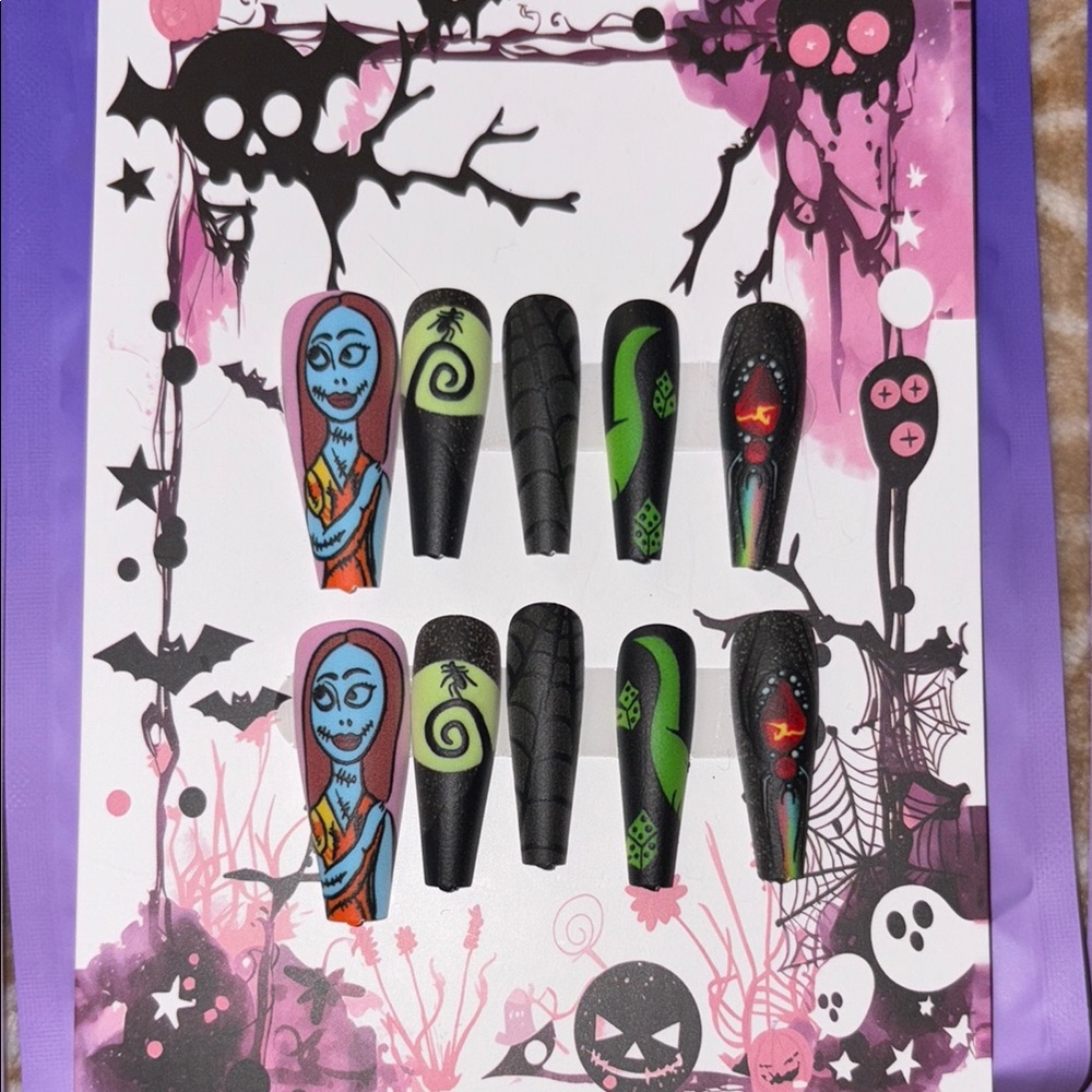 Halloween Themed Nail Art Set